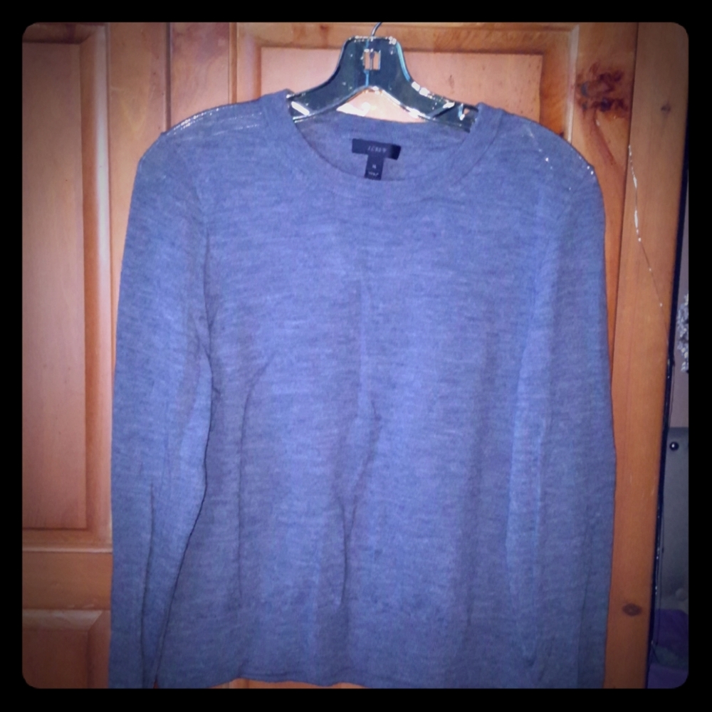 Gray sweater